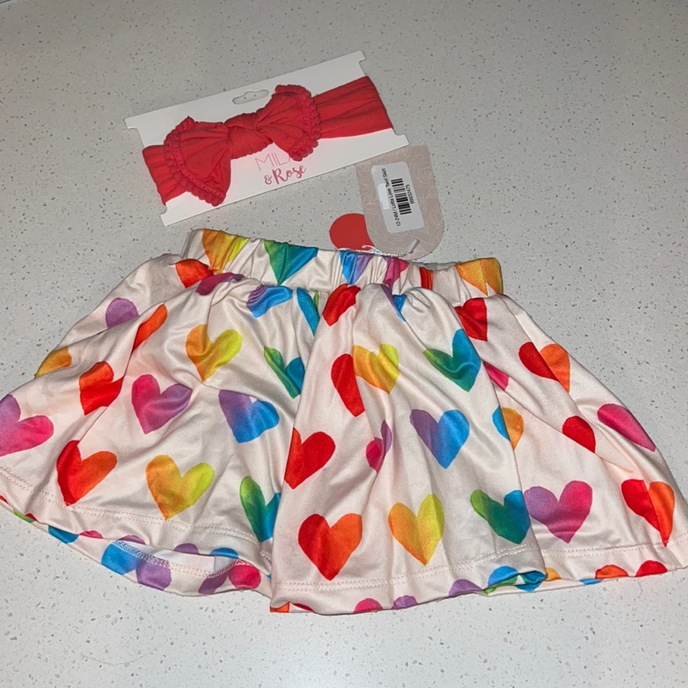 Mila and Rose skirt and bkw